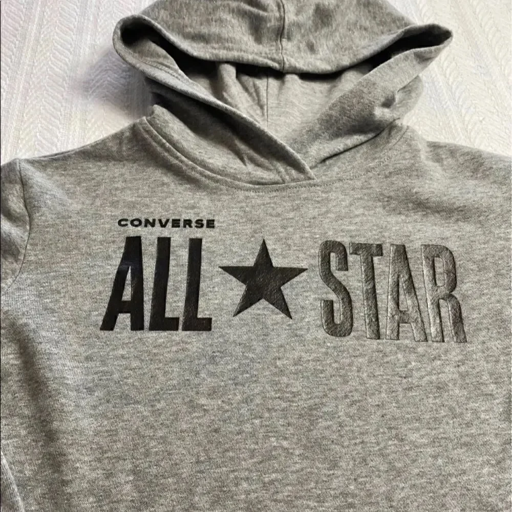 CONVERSE ALL STAR GIRLS Gray Hoodie
